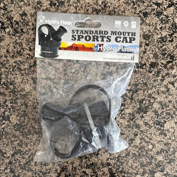 Hydro Flask Black Sports Cap - Picture 1 of 2